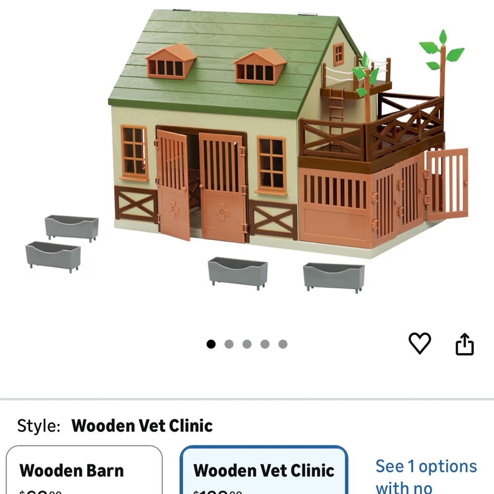 Terra by Battat Wooden Animal Hospital